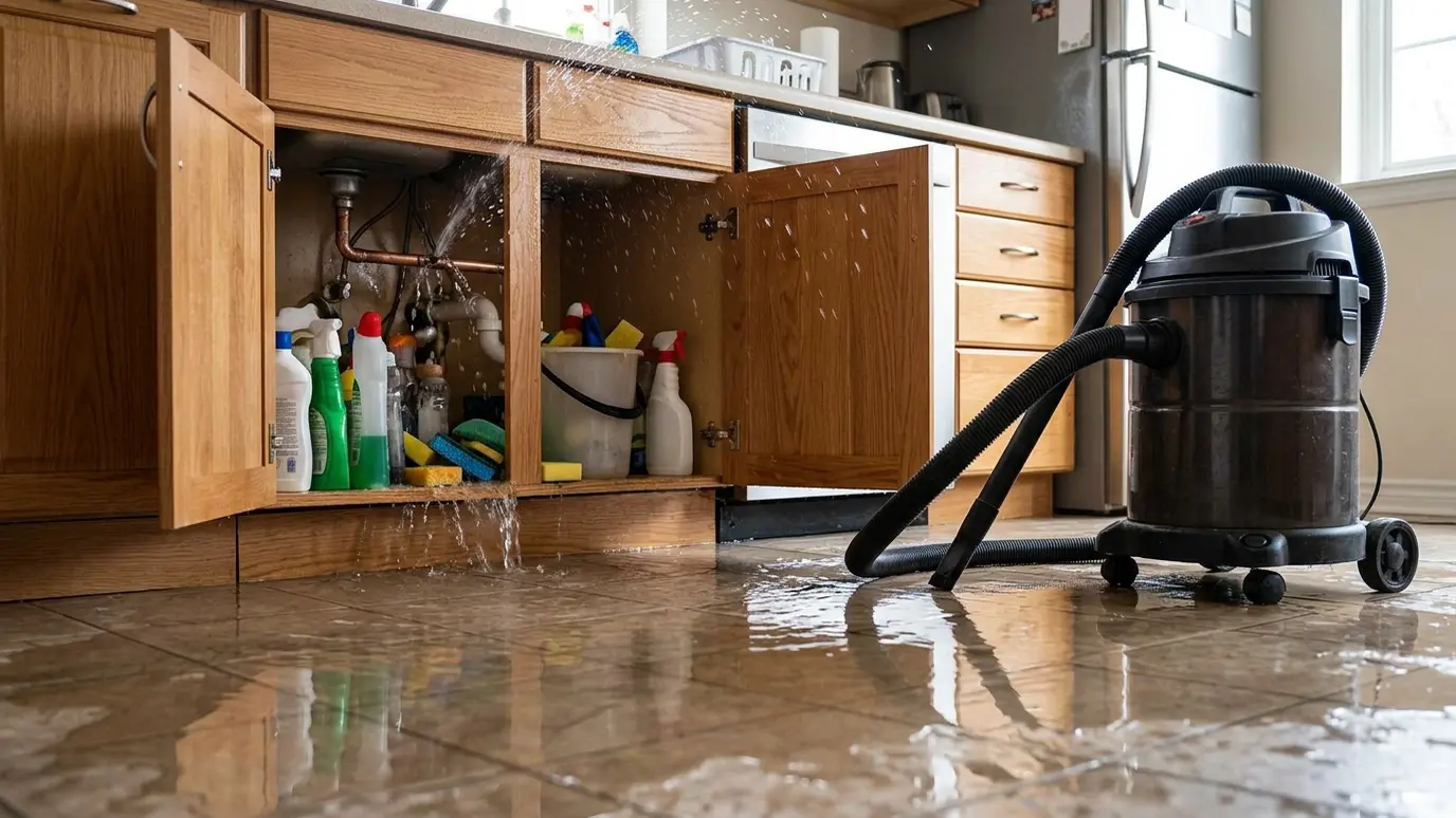 Burst Pipe Water Cleanup in Nashville and Middle Tennessee