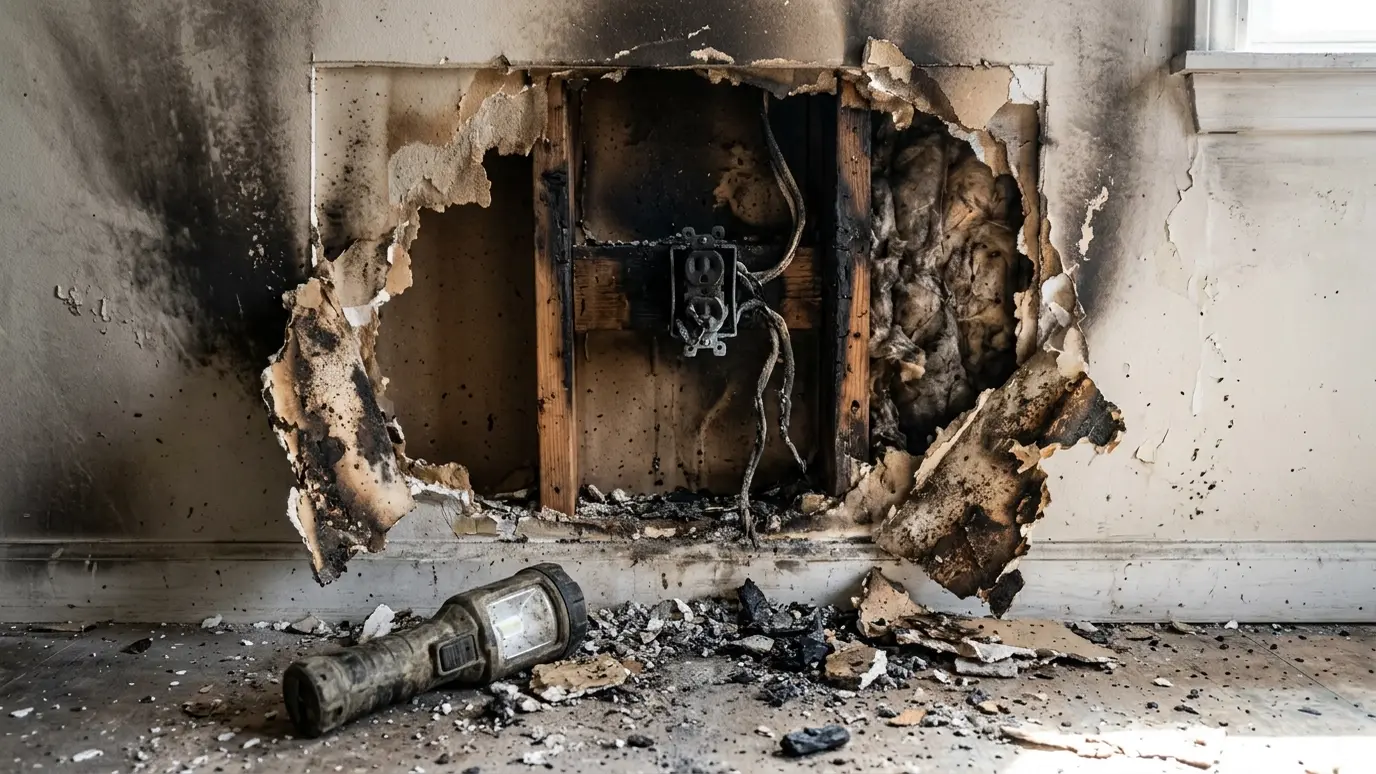 Electrical Fire Damage Restoration in Nashville and Middle Tennessee