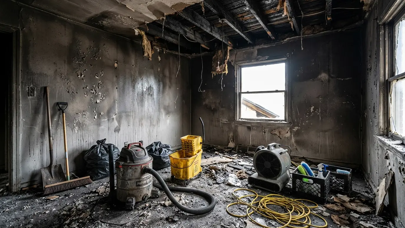 Fire Damage Restoration in Nashville and Middle Tennessee